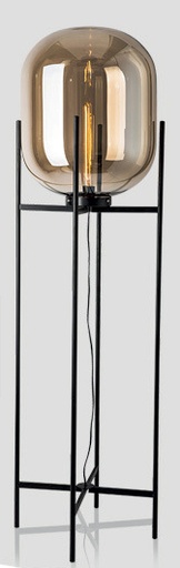 [180186 | WB1007-1L] Lamp. Piso 1L E27 Cognac (D1320X350Mm)