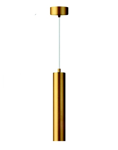 [181051 | 181051] Lamp. colg. 1L GU10 aluminio dorado (55X300MM)