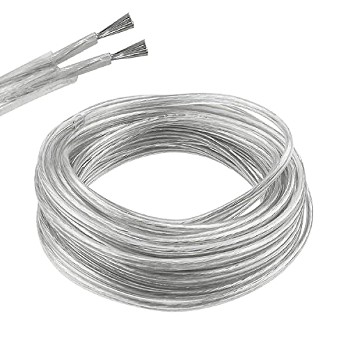 [181105 | L3-clear cable] Cable P/Extension Lamp. Transparente 2x0.75mm