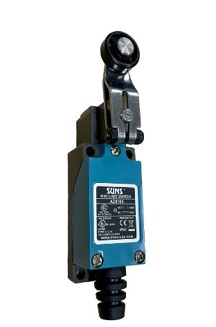 [310064 | AZ8104] Limitador Met. Azul Rodillo Corto Fijo Camsco