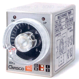 [310091 | AH3-C/24-240V] Timer Multivoltaje On Delay 6/60S/6/60M Ac/Dc Camsco