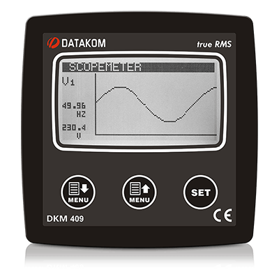 [310167 | DKM-409-S4] Analizador Red 85-305V,Lcd,Modbus Datakom