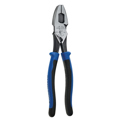 [320071 | kt215-9-TULMEX] Alicate Aislado 9" (Azul) con Ponchador Klein Tools