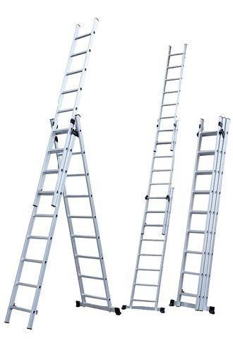 [320532 | R13809 3X9] Escalera Convertible 5.93M 3X9 Aluminio