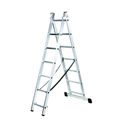 [320533] Escalera Convertible 3.49M 2X7 Aluminio