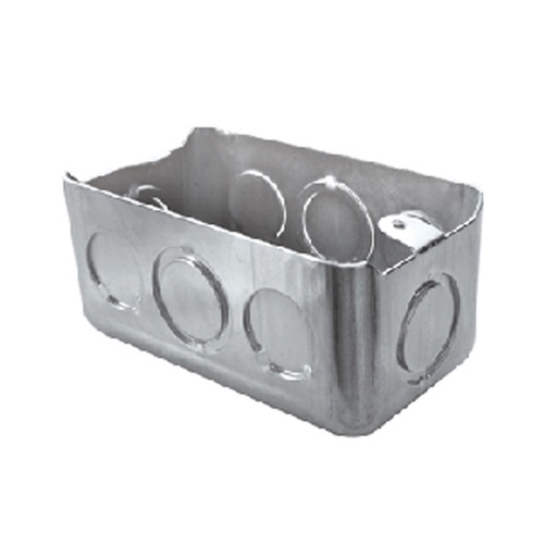 [340019 | 58361-1/2&3/4-0.6] Caja Rectangular 4X2 Reforzada Profunda Imp