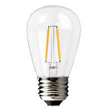 [430117 | S14 2W 3k Clear] Foco Led E27 S14 Guirnalda Claro 2w 2700k 110-130v