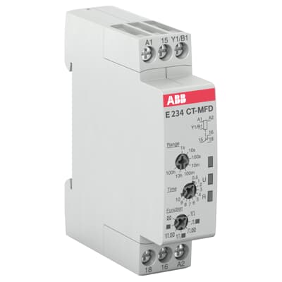 [091510 | 1SVR500020R0000] Relé Temporizador Multifunción CT-MFD.12 - 1c/o, Us: 24-240Vac / 24-48Vdc, ABB