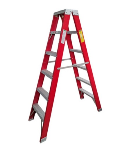 [320508 | R32106H] Escalera P/Gallo 1.83M Fibra Vidrio D/Acceso