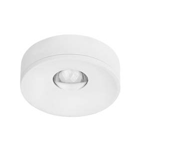 [010493 | Cabinet R3W-BK 3K] O. Dragon Led Sob. Red. Alum. Negro 3w 3k 300lm (110-130)v (D60X22)mm Ip20