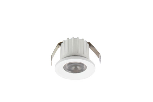 [010511 | NY03/3W-BK] O. Dragon Led Red. Alum. Negro 3w 3k 3000lm (110-13-)v (D55X27)mm Ip20