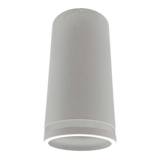 [010334 | TS194 -WH] O.B. SOB. 1L GU10 RED. ALUMINIO BLANCO (D55X110MM)