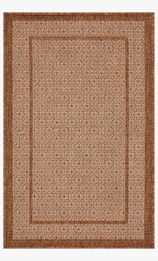 [154234 | 74962] ALFOMBRA MERRICK (1.70X2.30)M CAFE/BEIGE