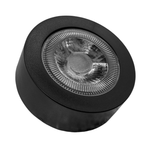 [010497 | LCG1530-3W-BK] O. Dragon Led Sob. Red. Plastico Neg 3K 3W 70lm/w v (D60xH22)mm IP20