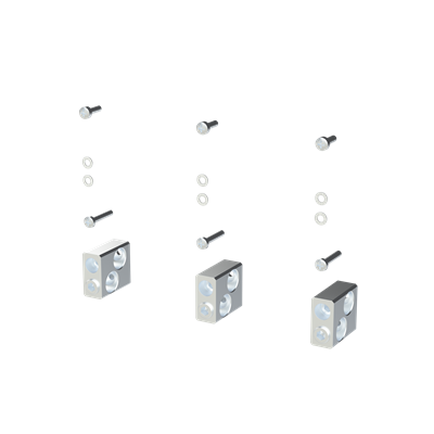 [090962 | 1SDA104750R1] Kit Terminales FC CuAl - 2x120...240mm2 p/breaker SACE Tmax XT6 (03 piezas), ABB