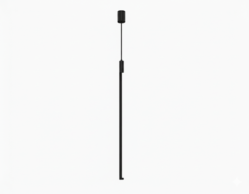 [180290 | DW-864-800-3k] Lamp. Colg. 1L 3K 12W Negro (16x800)Mm
