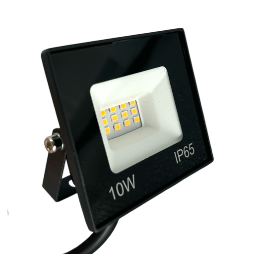 [4500702 | AFL17-10W 3K] Reflector Plano Negro 10w 3k 100-265v (76x66)mm