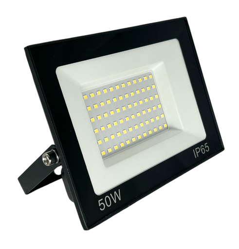 [4500772 | AFL17-50W 6K] Reflector Plano Negro 50w 6k 100-265v (160x120)mm