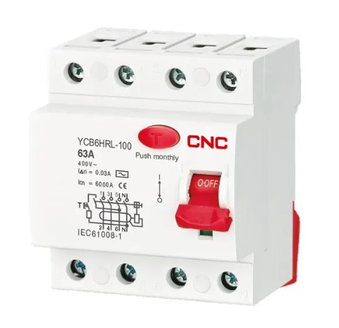 [080011 | EBS1L 3P 40A] Interruptor Dif. R/Din 2P 40A 6Ka ebasse